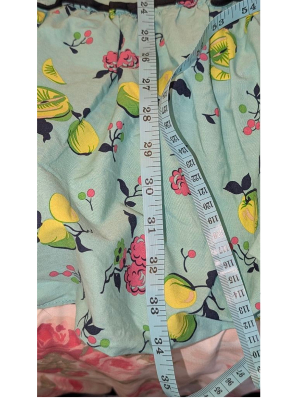 vintage Betsey Johnson fruit print Halter Dress 10 - Picture 13 of 13